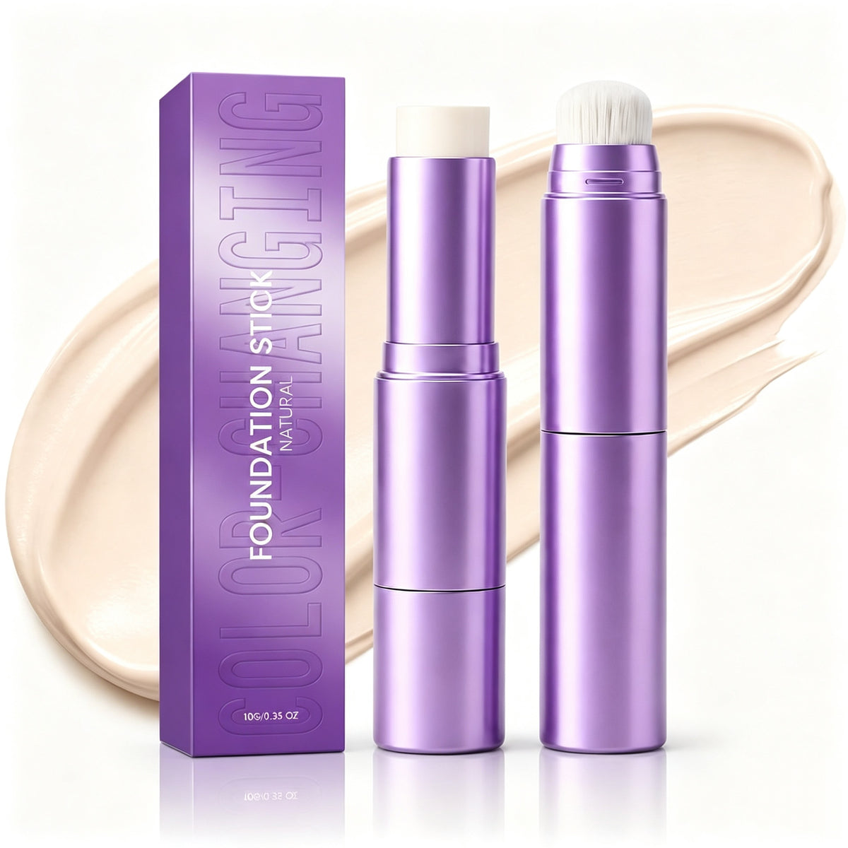 🎉 Limited Time: 50% Off 🔥✨2-in-1 Color-Changing Foundation Stick❤️Buy 2 Get 1 Free