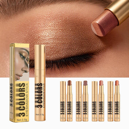 🔥 3-Color Eyeshadow Stick — 💰 Save More Today