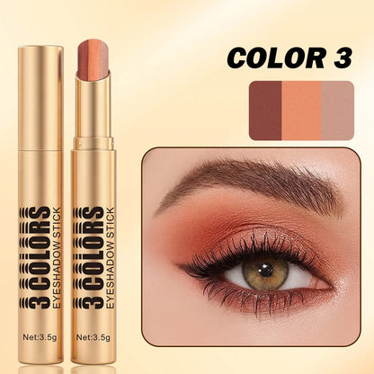 🔥 3-Color Eyeshadow Stick — 💰 Save More Today