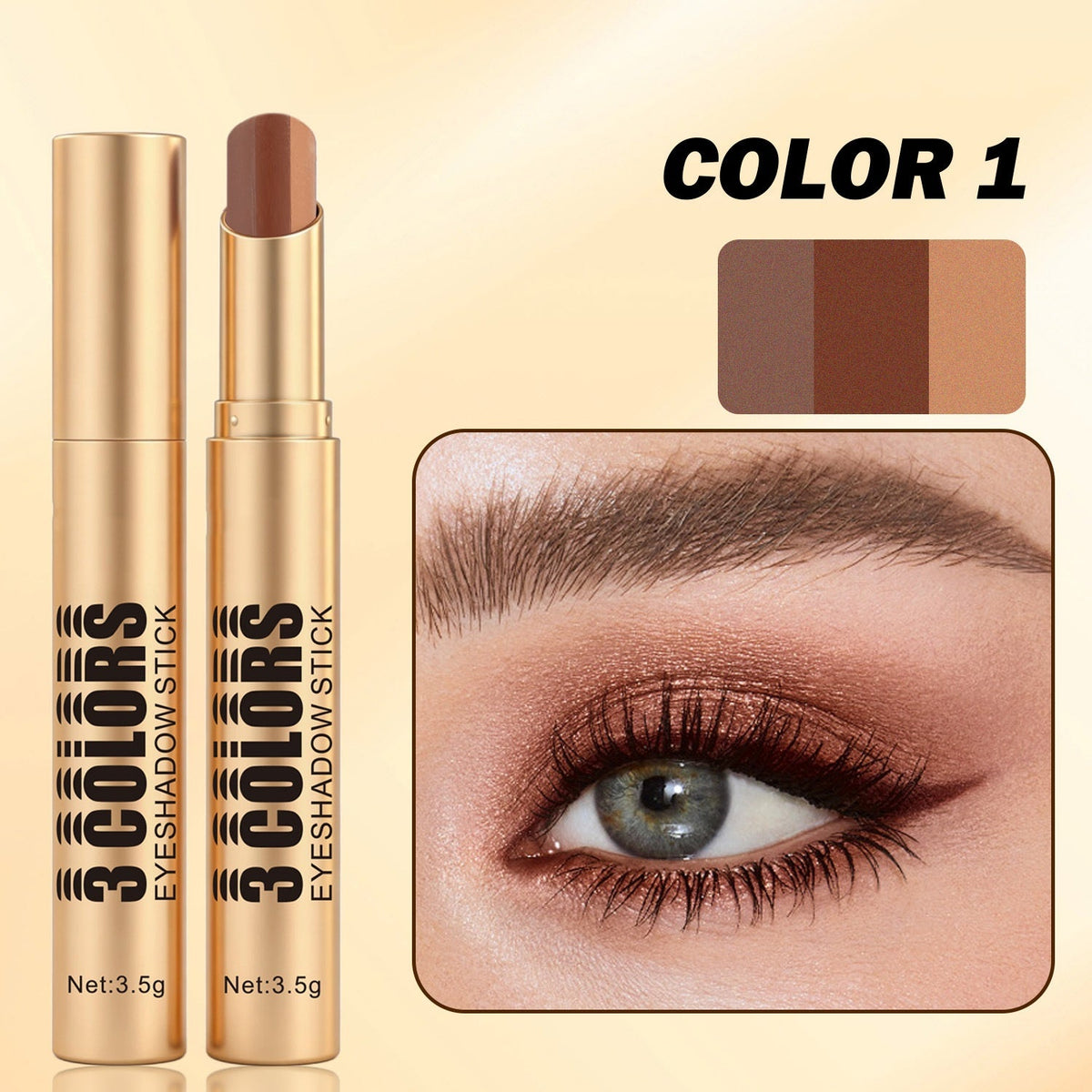 🔥 3-Color Eyeshadow Stick — 💰 Save More Today