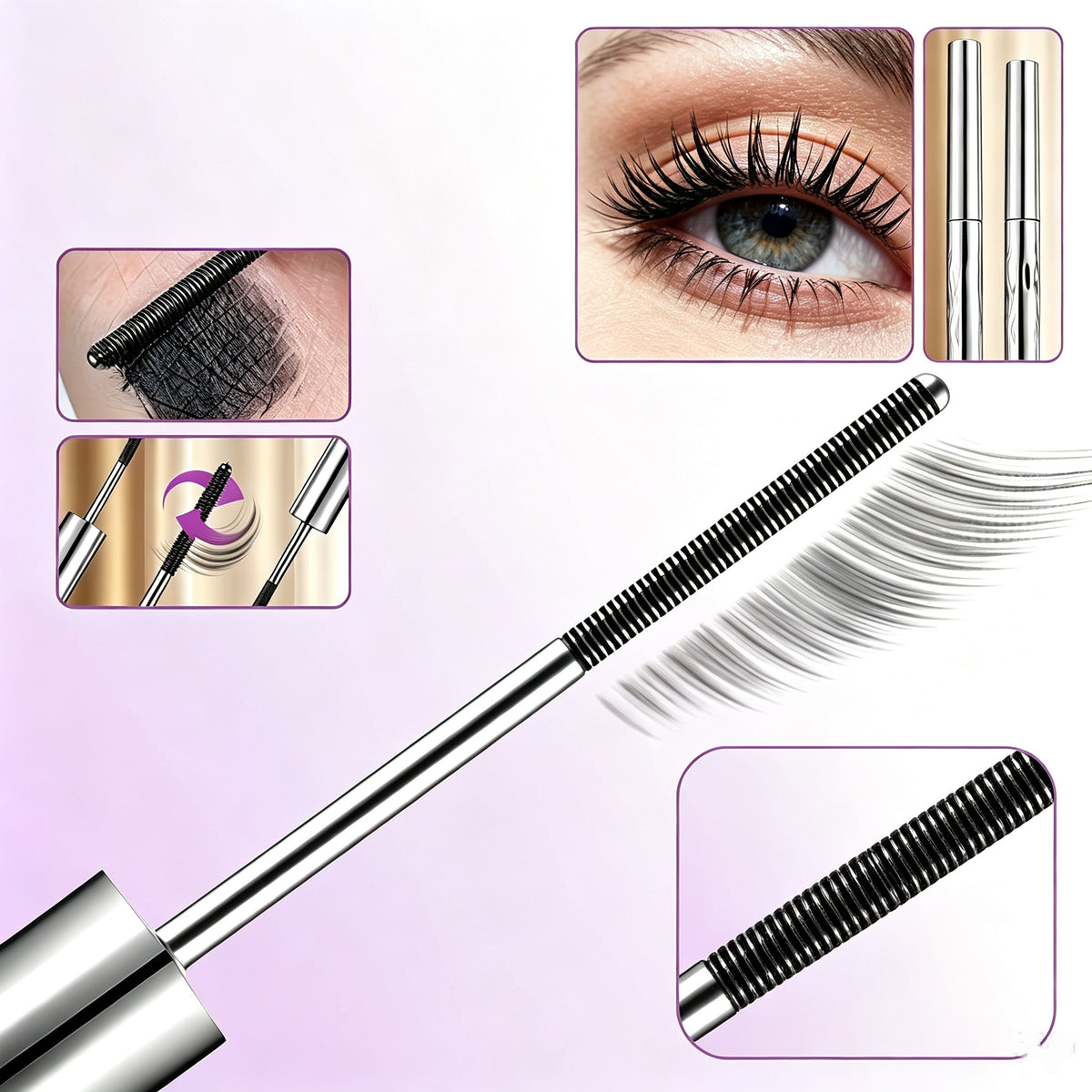🔥Metal Wand Tubular Lash Primer Mascara