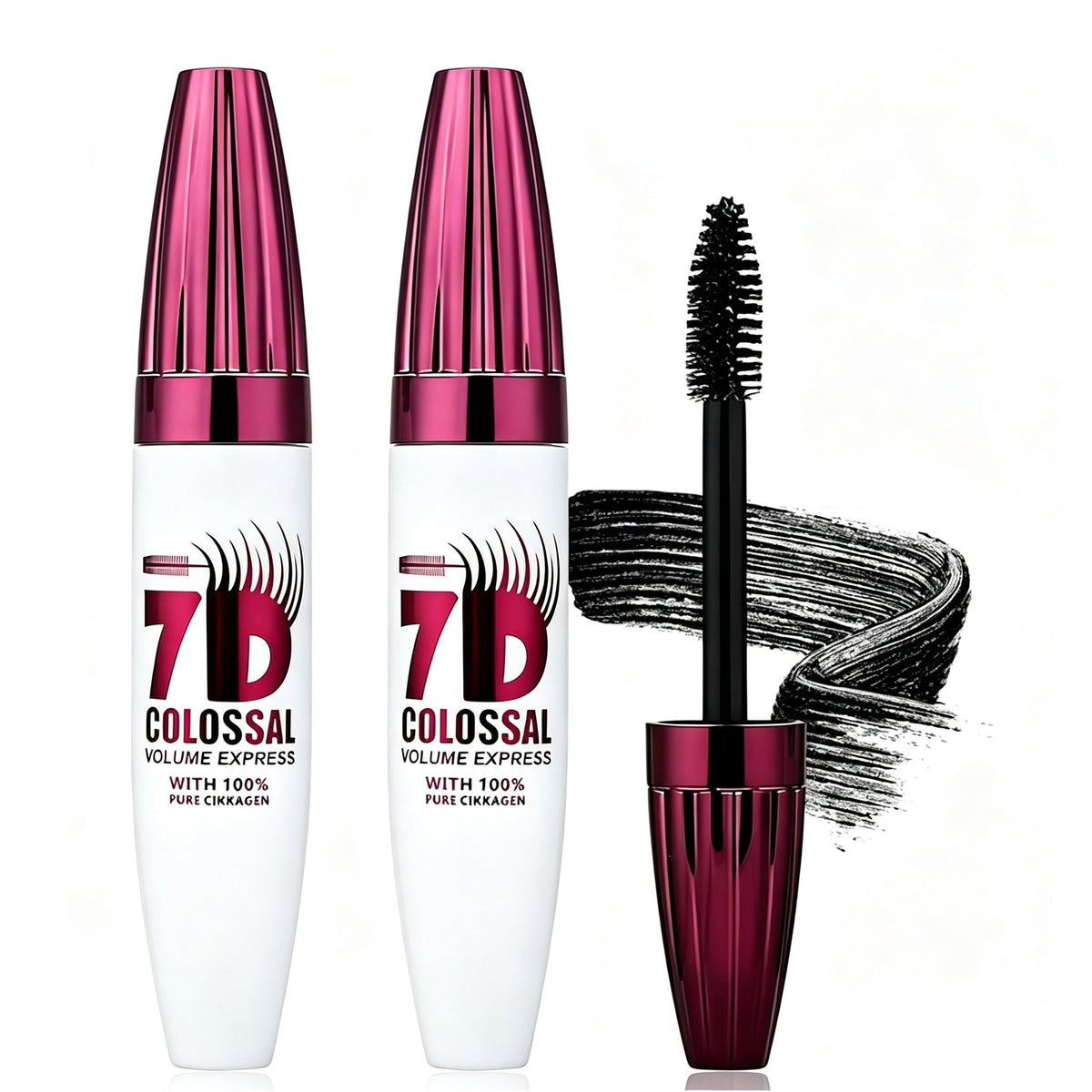 7D Waterproof Mascara – Buildable, Defined-Looking Lash Finish