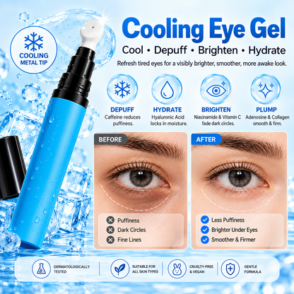 ⏳🔥 Limited Time: 50% Off✨👁️Cooling Lifting Eye Gel💧Refresh & Hydrate Under Eye Area
