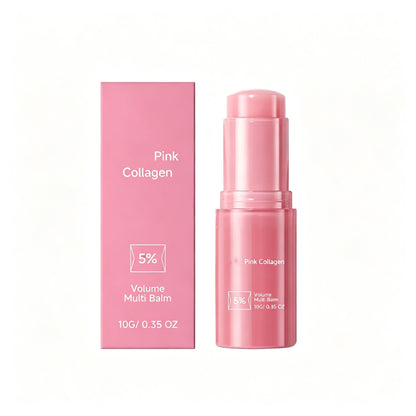 🔥Last Day-Buy 2 Get 2 Free!🎁Pink Collagen Volume Multi Balm Stick