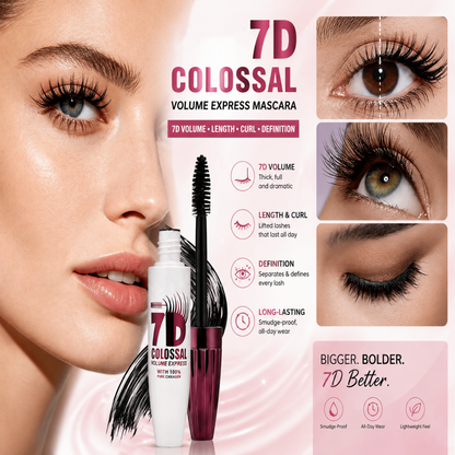 7D Waterproof Mascara – Buildable, Defined-Looking Lash Finish