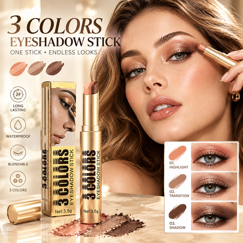 🔥 3-Color Eyeshadow Stick — 💰 Save More Today