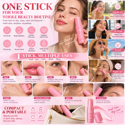 🔥Last Day-Buy 2 Get 2 Free!🎁Pink Collagen Volume Multi Balm Stick